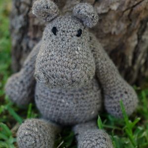 Handmade crochet animals